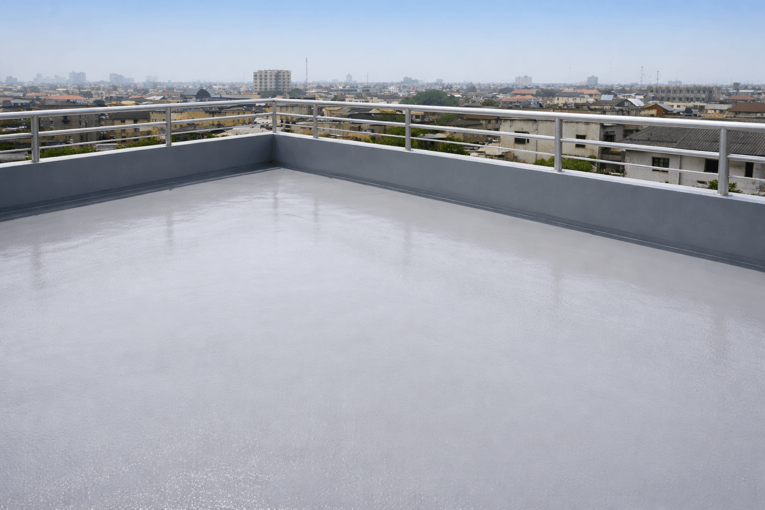 Before: Surulere - Leak repair & ridge seal