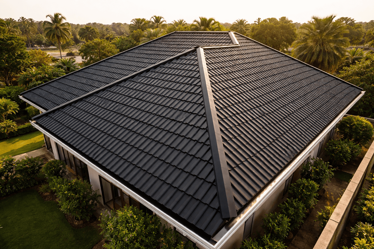 ProRoof Nigeria, clean new roof installation