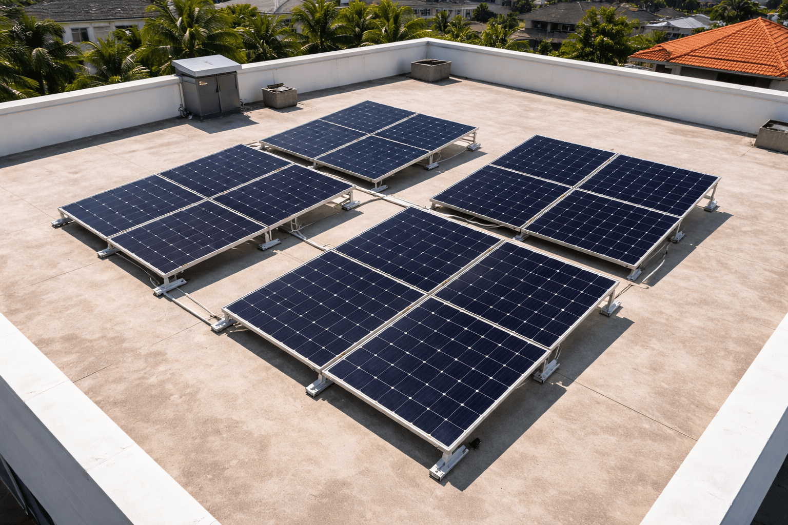 Panel array — Ajah home